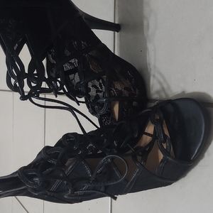 Black heels